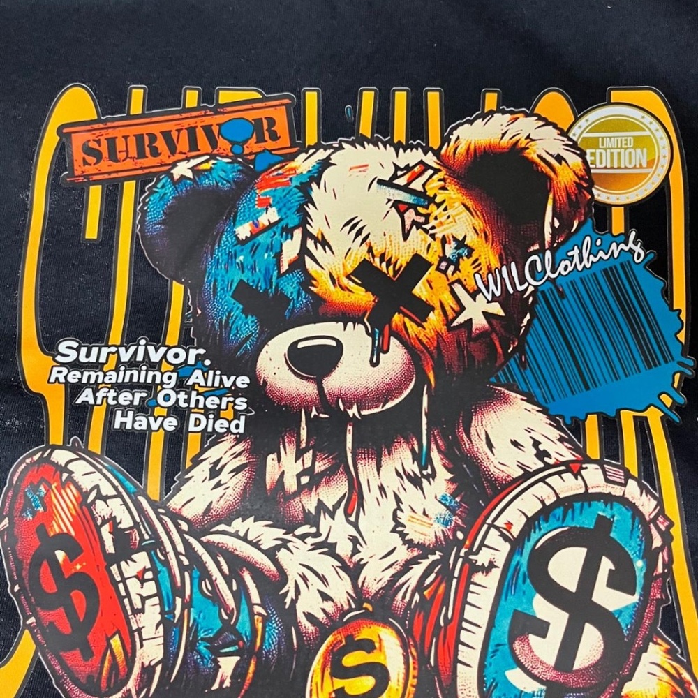 Survivor Bear - WILClothing® Graphic Tee